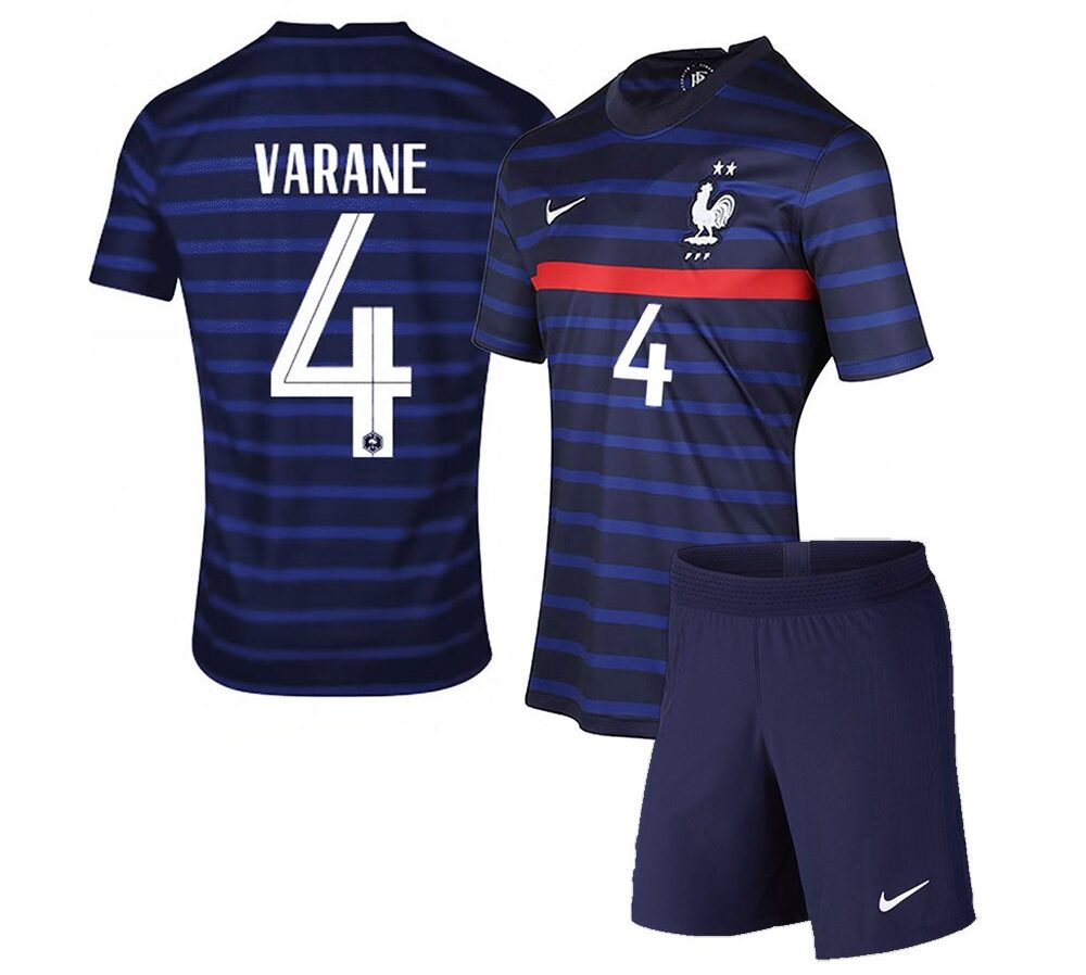 PACK JUNIOR FRANCE DOMICILE VARANE 2020-2021