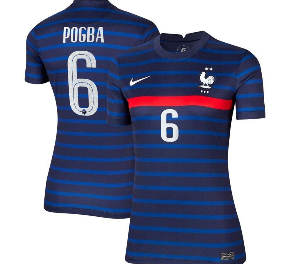 MAILLOT FRANCE DOMICILE FEMME POGBA 2020-2021