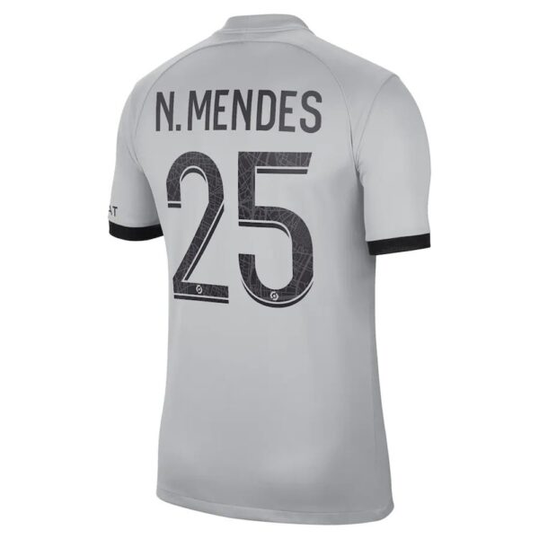 MAILLOT PSG EXTERIEUR NUNO MENDES 2022-2023