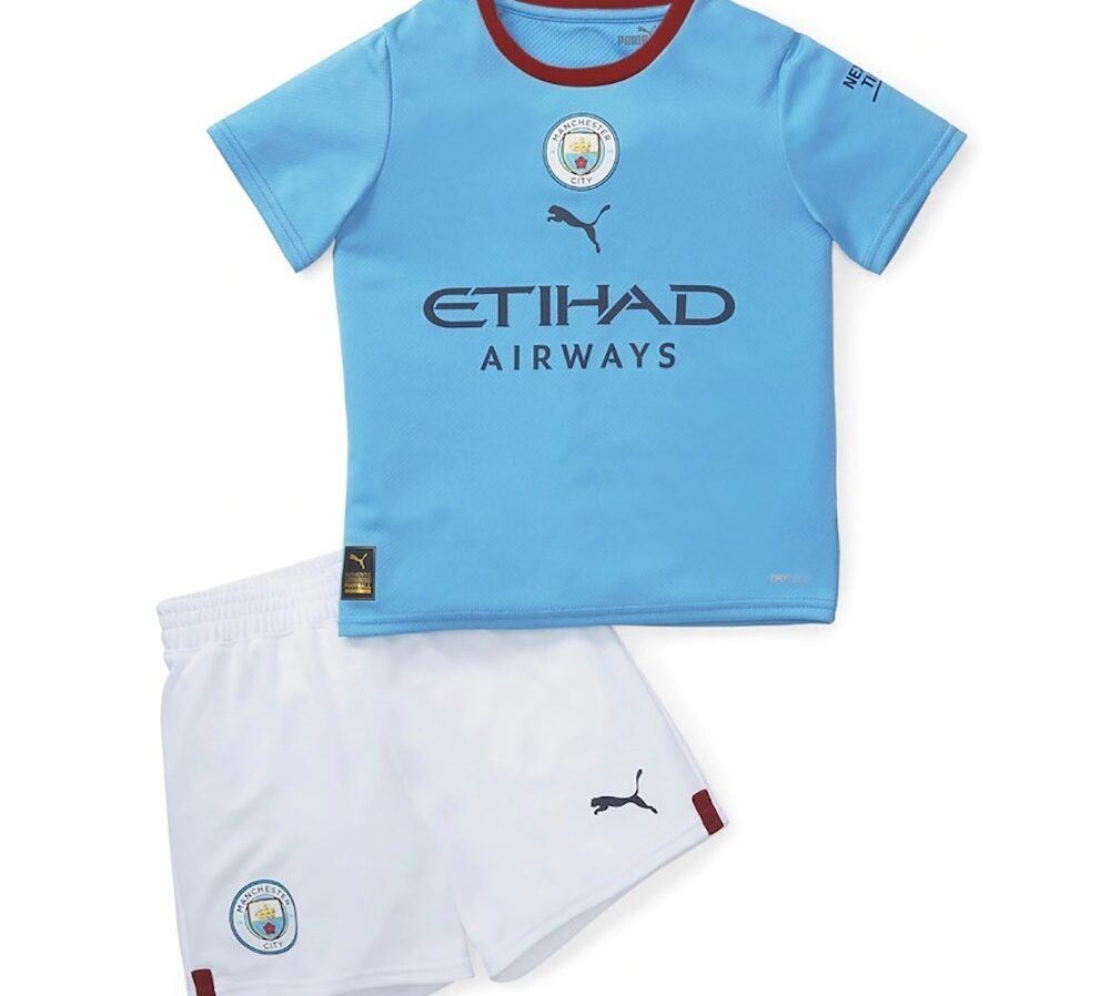 PACK JUNIOR MANCHESTER CITY DOMICILE 2022-2023