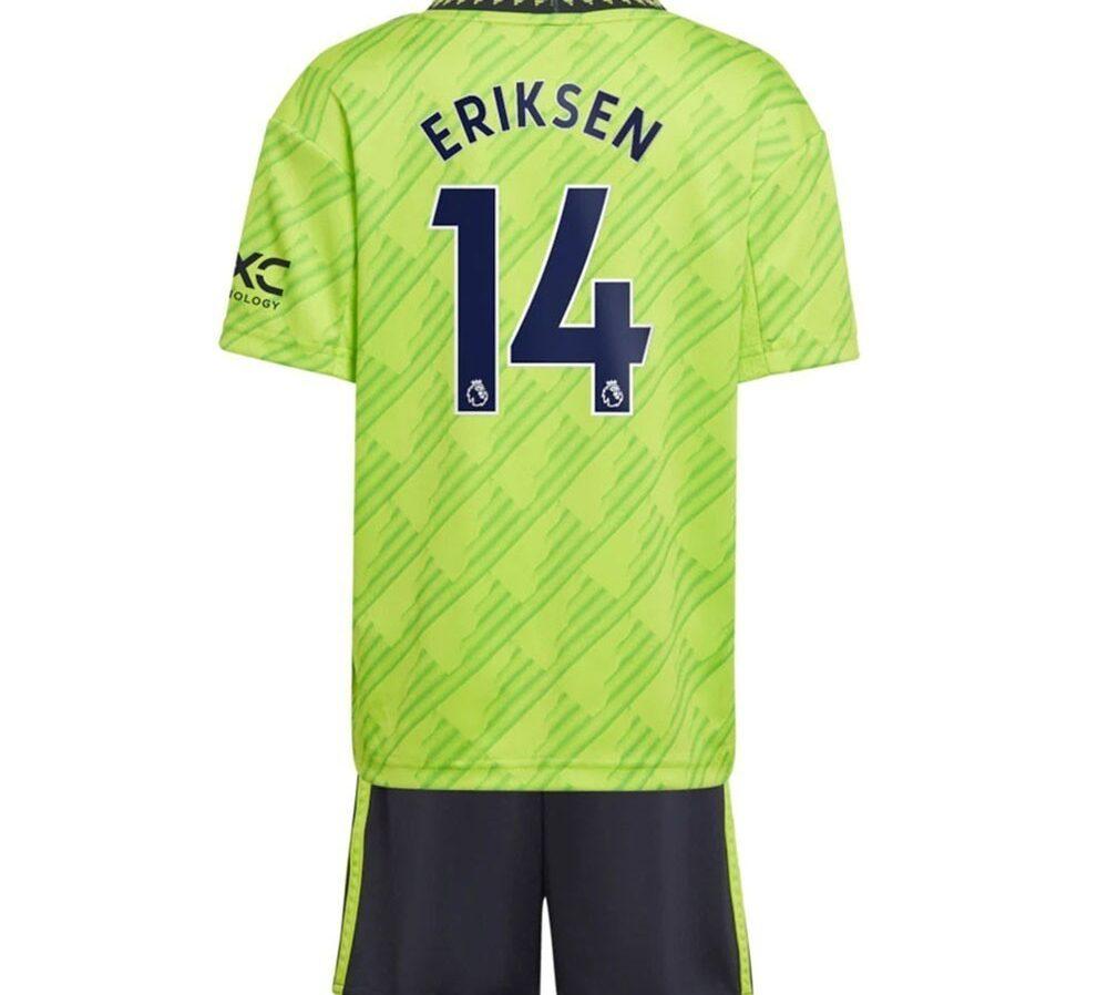 PACK JUNIOR MANCHESTER UNITED THIRD ERIKSEN 2022-2023