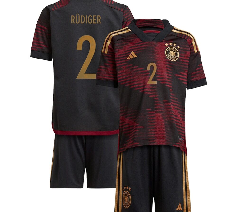 PACK JUNIOR ALLEMAGNE EXTERIEUR RUDIGER 2022-2023