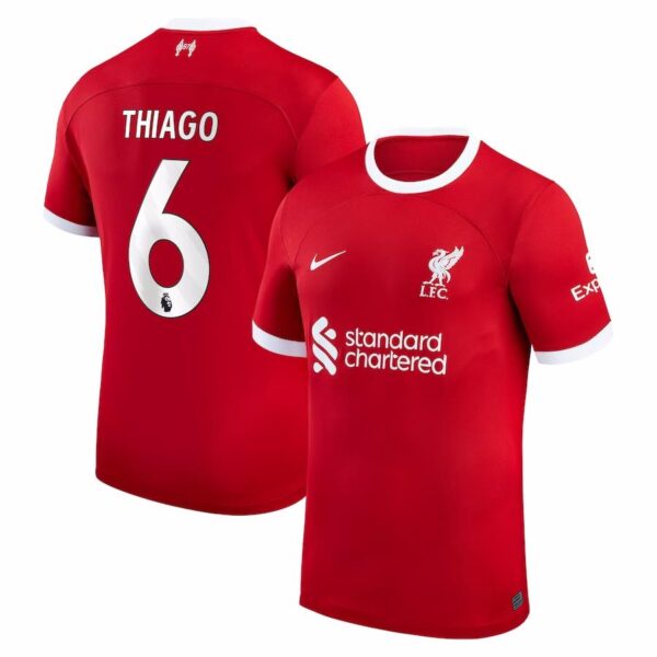 MAILLOT LIVERPOOL DOMICILE THIAGO ALCANTARA 2023-2024