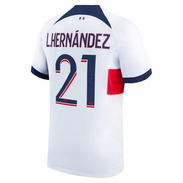 MAILLOT PSG EXTERIEUR LUCAS HERNANDEZ 2023-2024