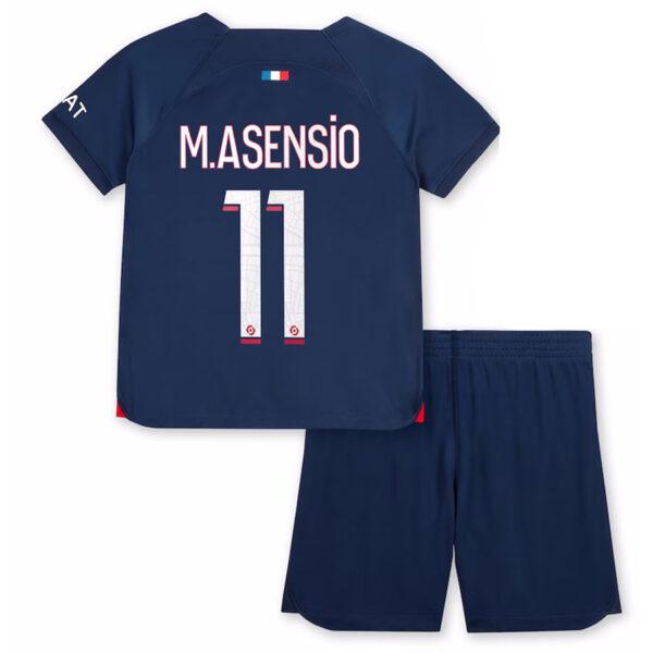 PACK JUNIOR PSG MARCO ASENSIO DOMICILE 2023-2024