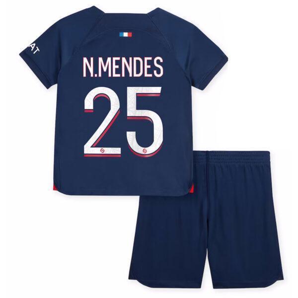 PACK JUNIOR PSG NUNO MENDES DOMICILE 2023-2024