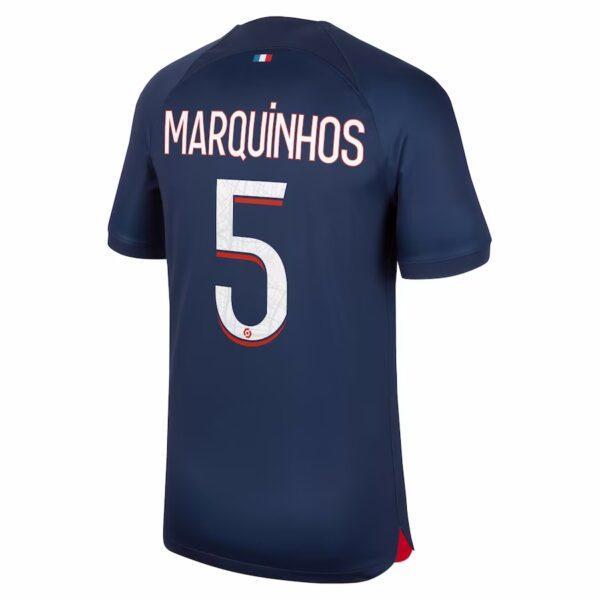 MAILLOT PSG DOMICILE MARQUINHOS 2023-2024