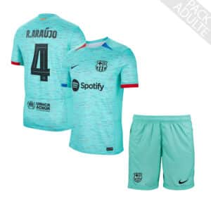 PACK FC BARCELONE THIRD RONALD ARAUJO 2023-2024