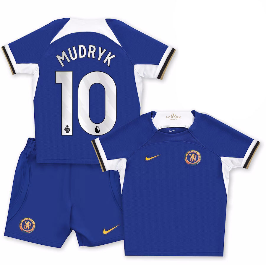 PACK JUNIOR CHELSEA DOMICILE MUDRYK 2023-2024