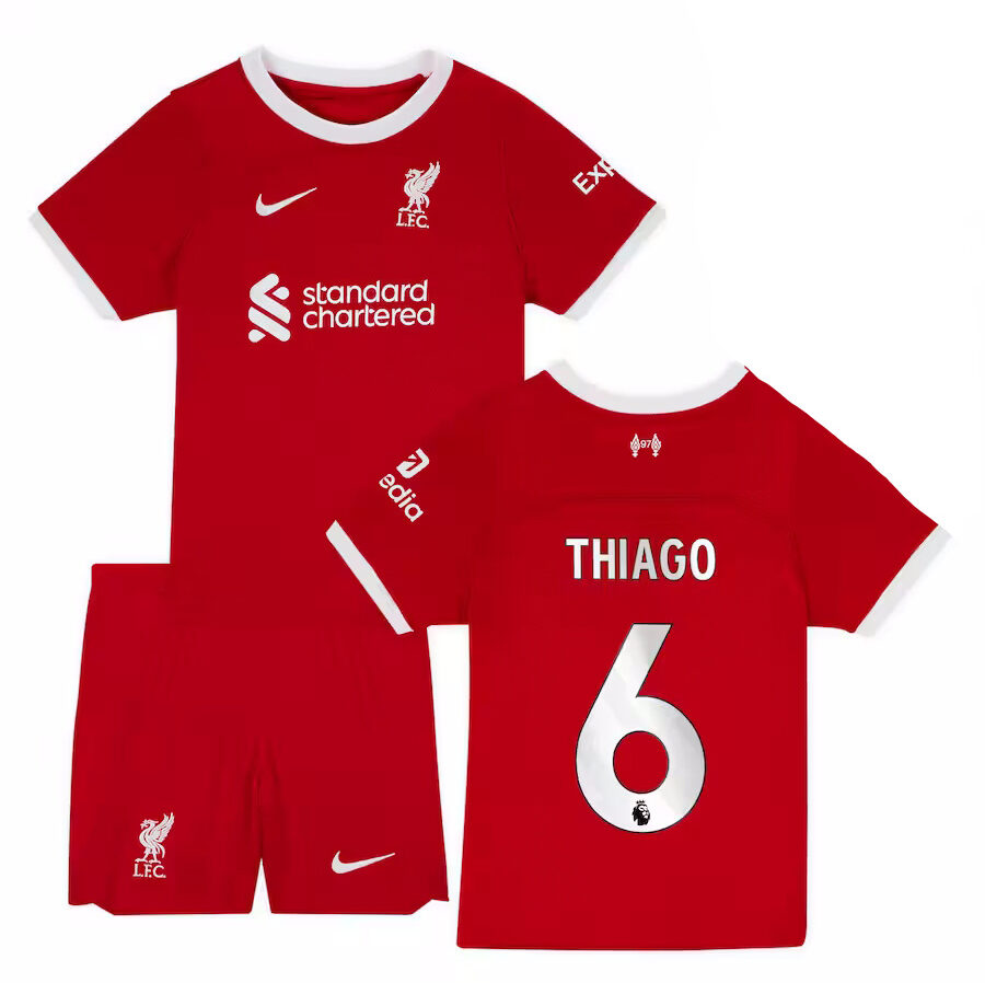 PACK JUNIOR LIVERPOOL DOMICILE THIAGO ALCANTARA 2023-2024