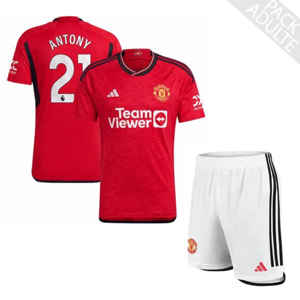 PACK MANCHESTER UNITED DOMICILE ANTONY 2023-2024