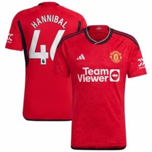 MAILLOT MANCHESTER UNITED DOMICILE HANNIBAL 2023-2024