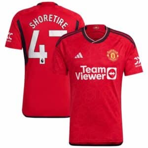 MAILLOT MANCHESTER UNITED DOMICILE SHORETIRE 2023-2024