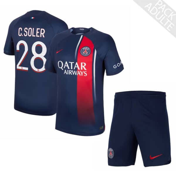 PACK PSG DOMICILE CARLOS SOLER 2023-2024