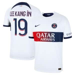 MAILLOT PSG EXTERIEUR LEE KANG IN VERSION VAPOR MATCH 2023-2024