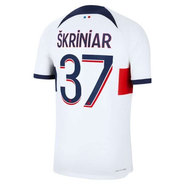 MAILLOT PSG EXTERIEUR SKRINIAR VERSION VAPOR MATCH 2023-2024