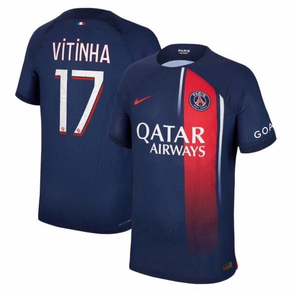 MAILLOT PSG DOMICILE VITINHA VERSION VAPOR MATCH 2023-2024