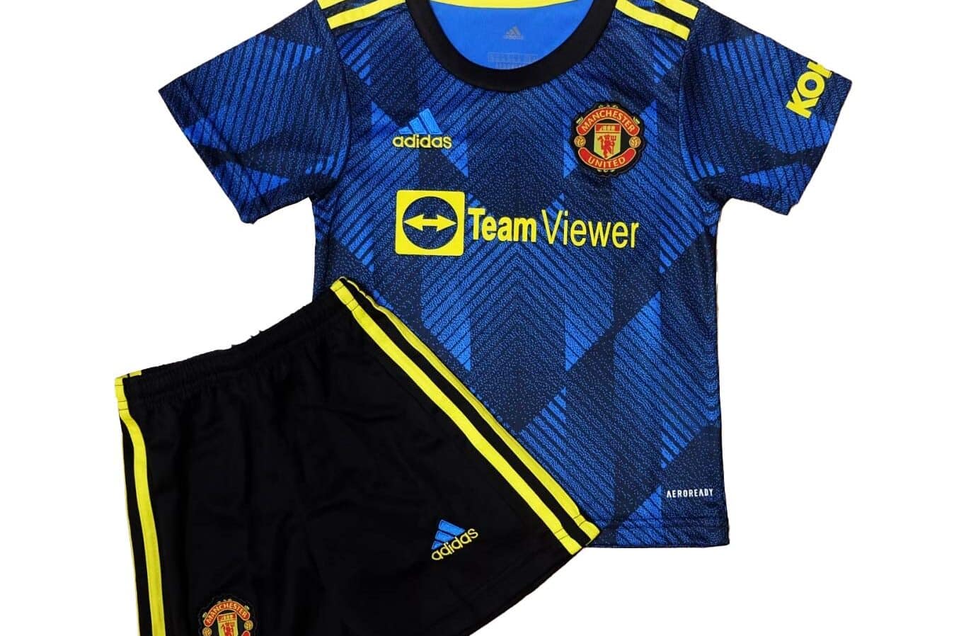 PACK JUNIOR MANCHESTER UNITED THIRD SAISON 2021-2022