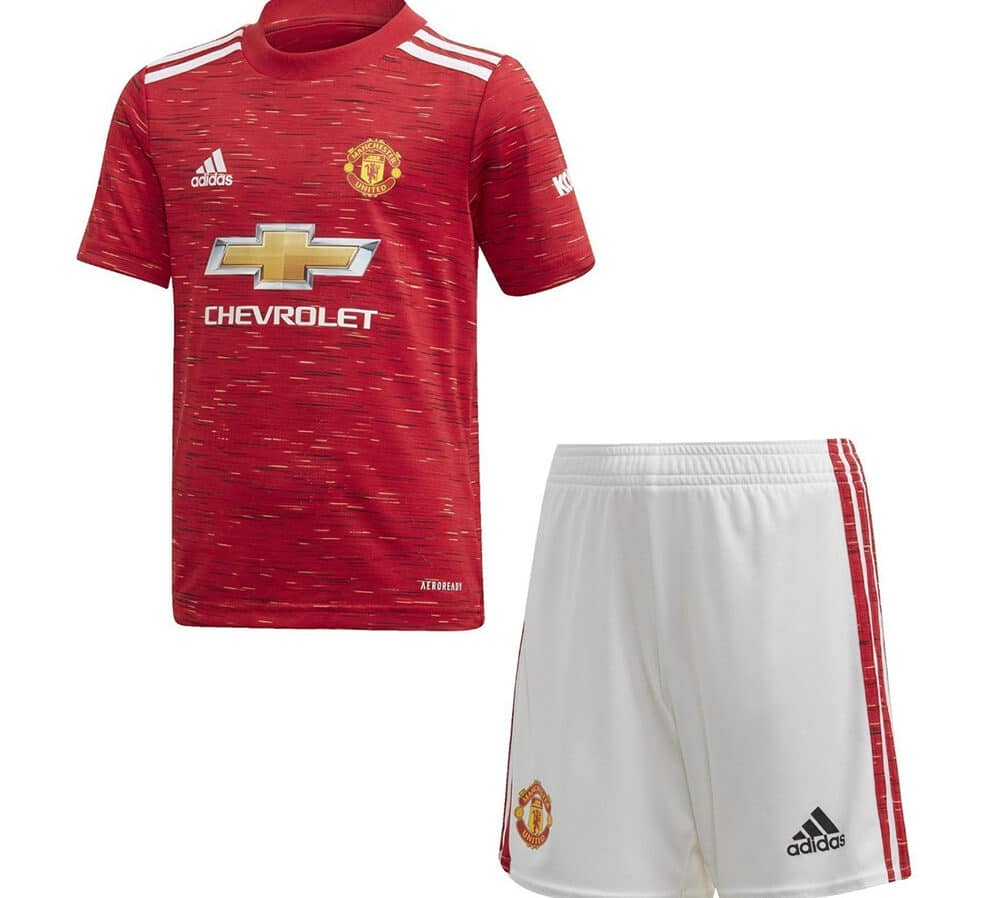 PACK JUNIOR MANCHESTER UNITED DOMICILE SAISON 2020-2021