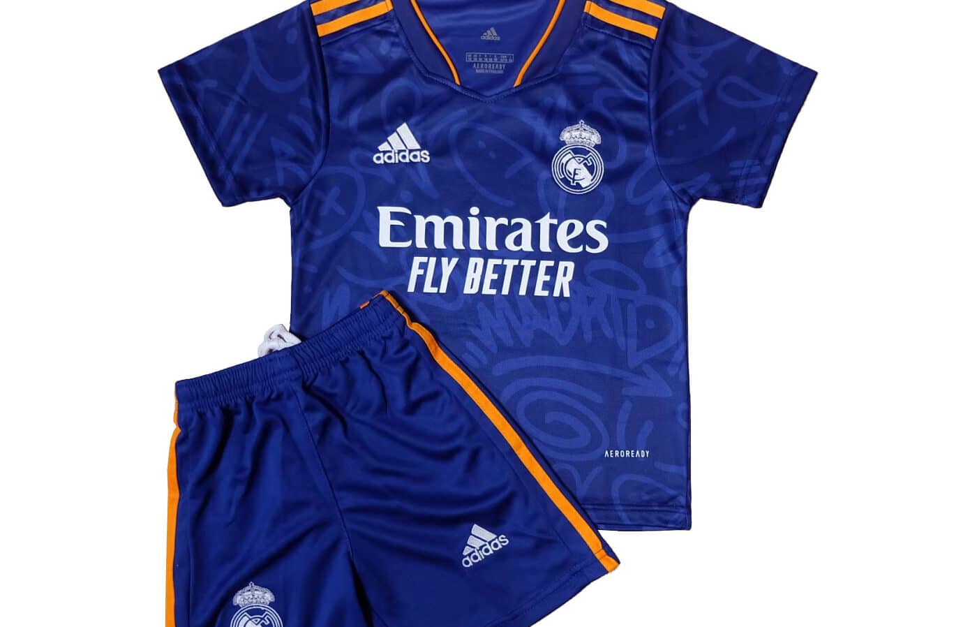 PACK JUNIOR REAL MADRID EXTERIEUR SAISON 2021-2022