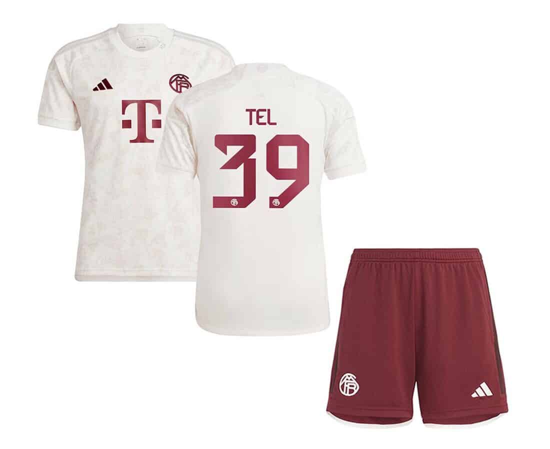 PACK JUNIOR BAYERN MUNICH THIRD MATHYS TEL 2023-2024