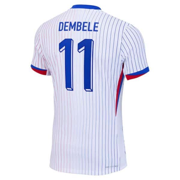 MAILLOT FRANCE EXTERIEUR DEMBELE DRI-FIT ADV VAPOR MATCH SAISON 2024-2025