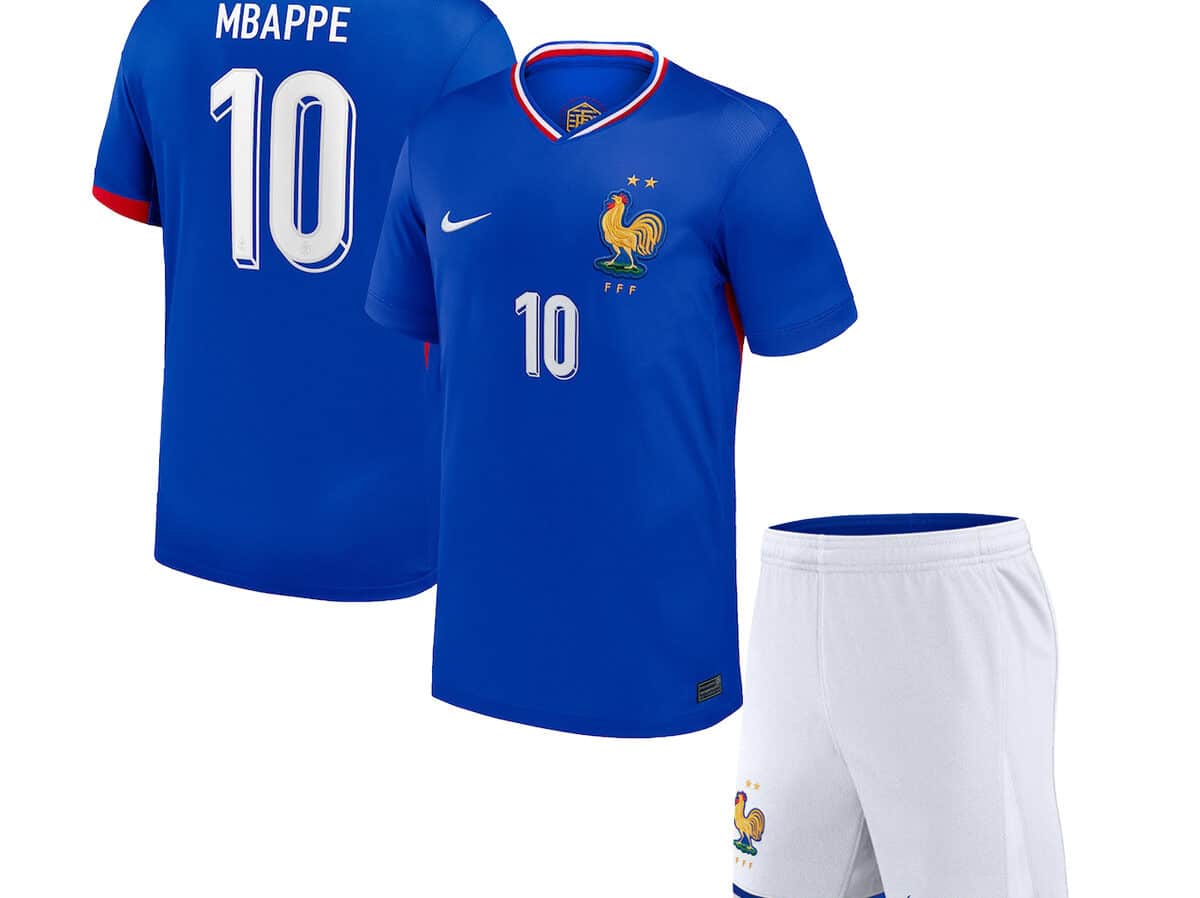 PACK JUNIOR FRANCE MBAPPE DOMICILE SAISON 2024-2025