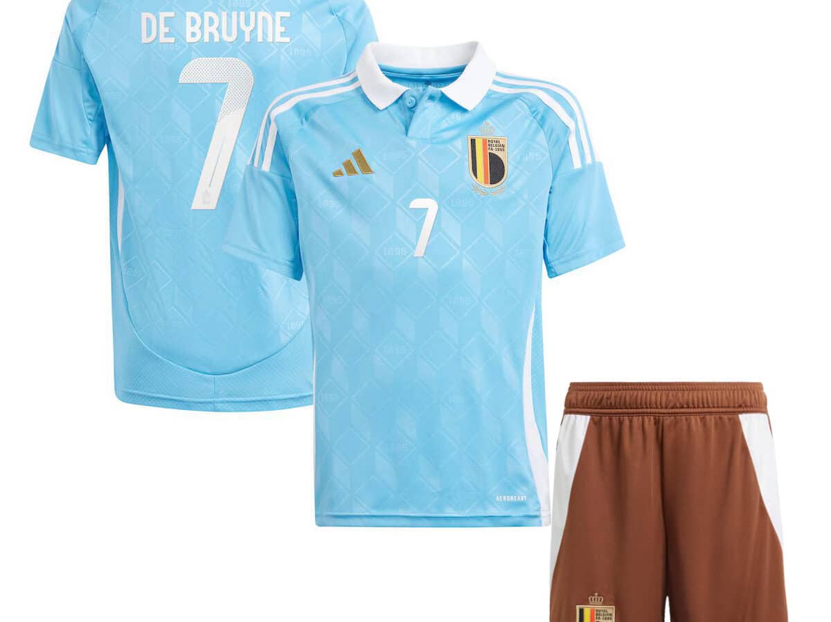 PACK JUNIOR BELGIQUE EXTERIEUR DE BRUYNE SAISON 2024-2025