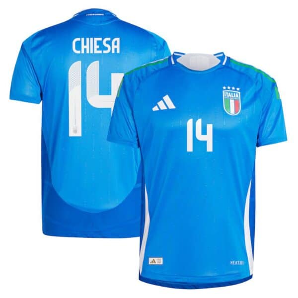 MAILLOT ITALIE DOMICILE CHIESA HEAT RDY AUTHENTIC SAISON 2024-2025