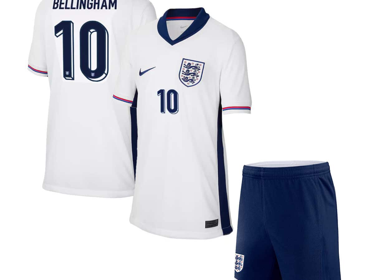 PACK JUNIOR ANGLETERRE BELLINGHAM DOMICILE SAISON 2024-2025