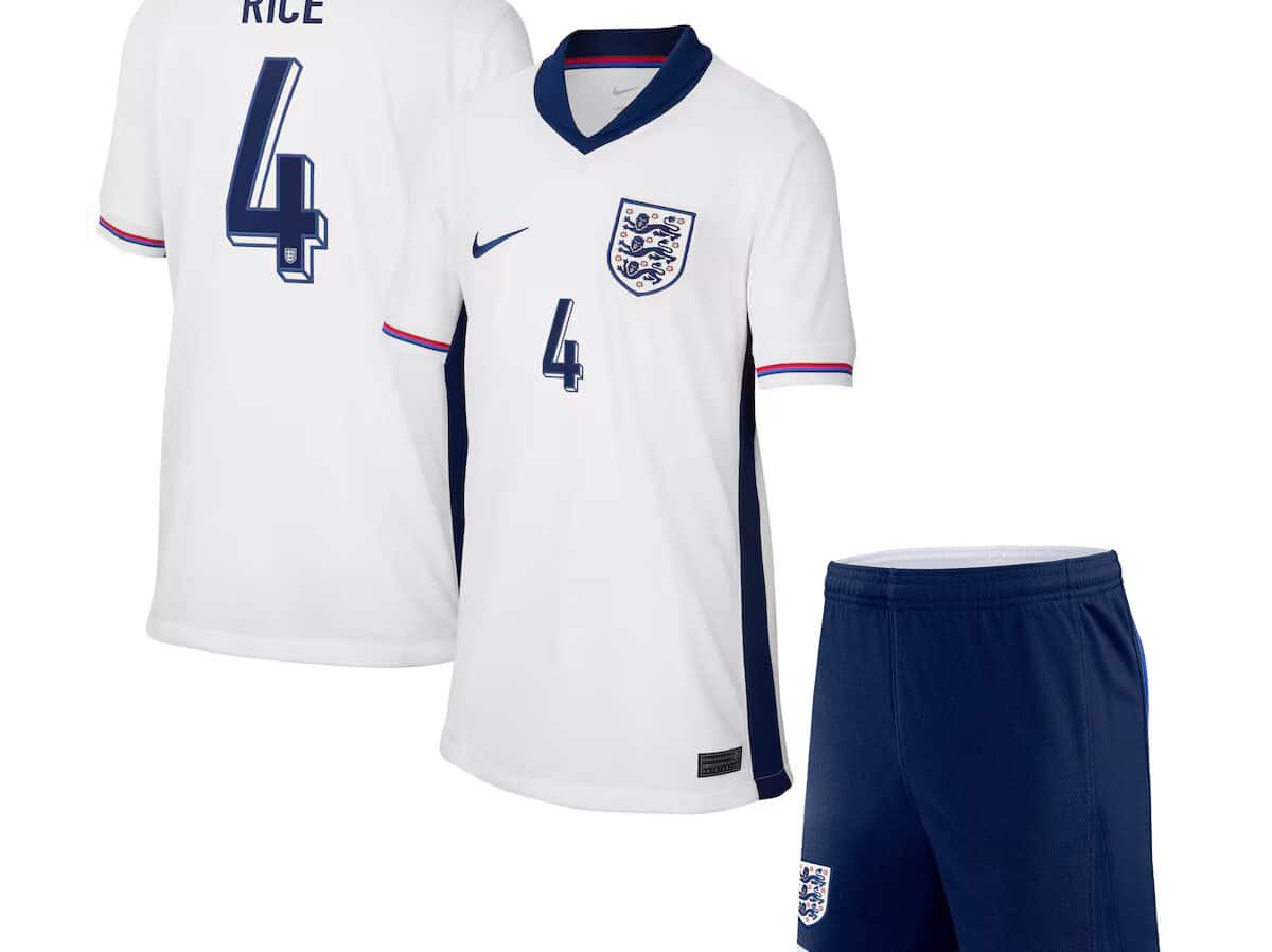 PACK JUNIOR ANGLETERRE RICE DOMICILE SAISON 2024-2025