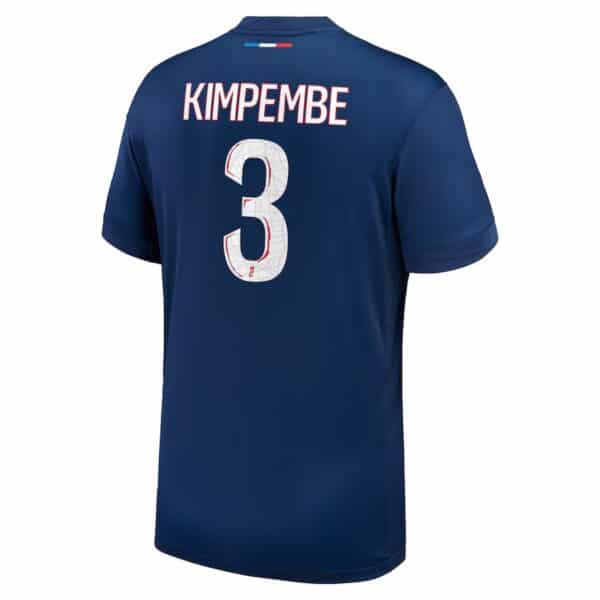 PACK JUNIOR PSG DOMICILE KIMPEMBE SAISON 2024-2025