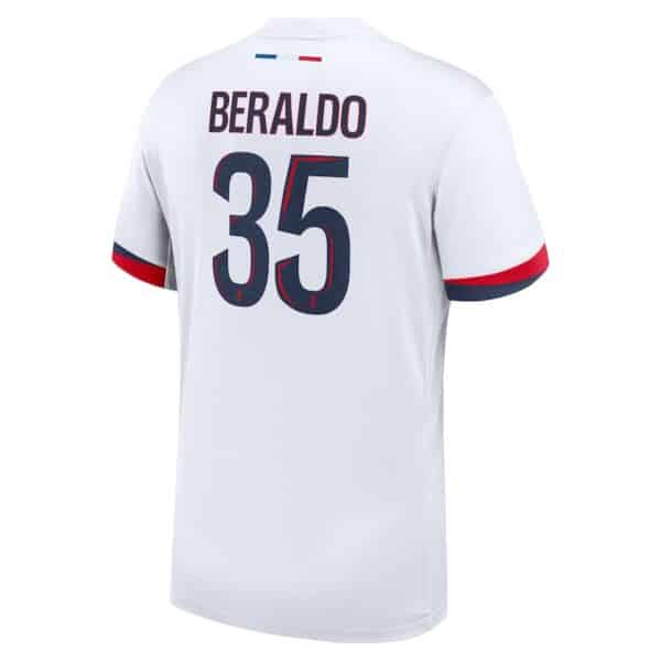 MAILLOT PSG EXTERIEUR BERALDO SAISON 2024-2025