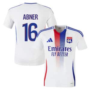 MAILLOT OLYMPIQUE LYONNAIS DOMICILE ABNER SAISON 2024-2025