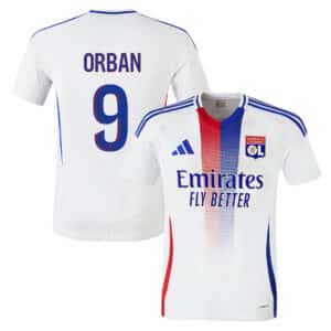 MAILLOT OLYMPIQUE LYONNAIS DOMICILE ORBAN SAISON 2024-2025