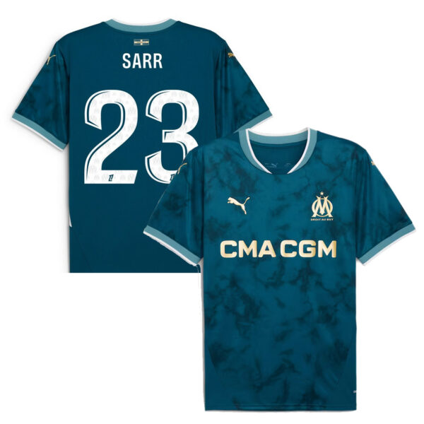 MAILLOT OLYMPIQUE DE MARSEILLE EXTERIEUR HOJBJERG SAISON 2024-2025