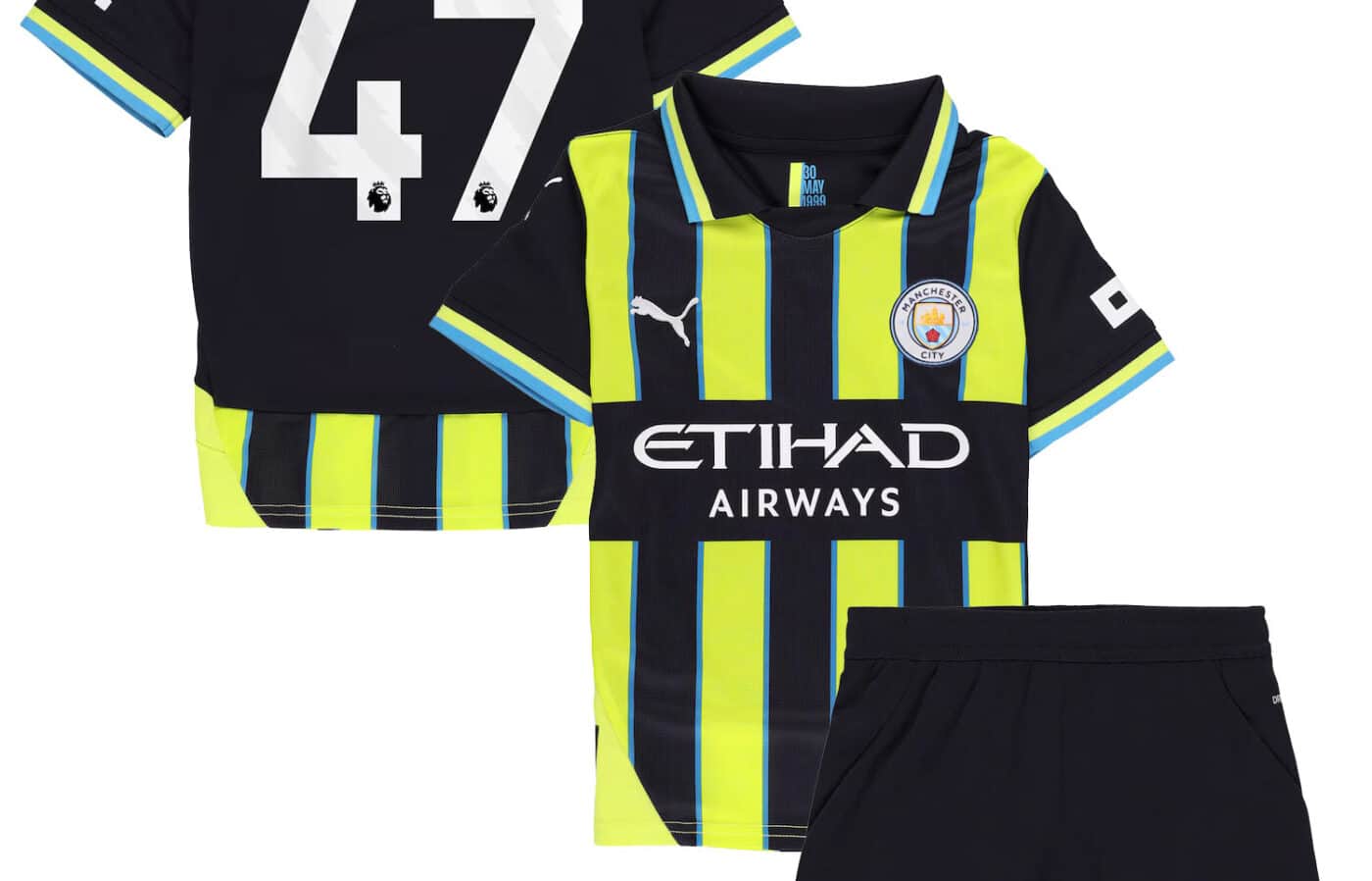 PACK JUNIOR MANCHESTER CITY EXTERIEUR FODEN SAISON 2024-2025