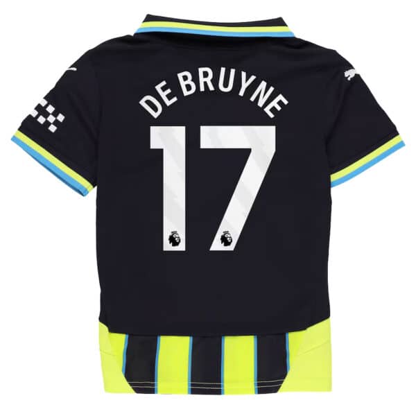 PACK JUNIOR MANCHESTER CITY EXTERIEUR DE BRUYNE SAISON 2024-2025