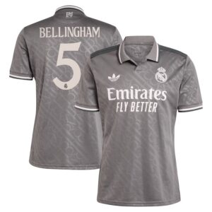 MAILLOT REAL MADRID THIRD BELLINGHAM SAISON 2024-2025