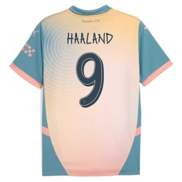 MAILLOT MANCHESTER CITY 4TH HAALAND SAISON 2024-2025