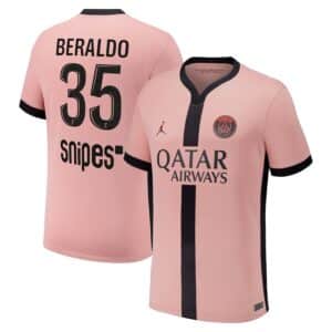 MAILLOT PSG THIRD BERALDO SAISON 2024-2025