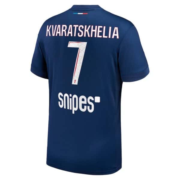 MAILLOT PSG DOMICILE KVARATSKHELIA SAISON 2024-2025